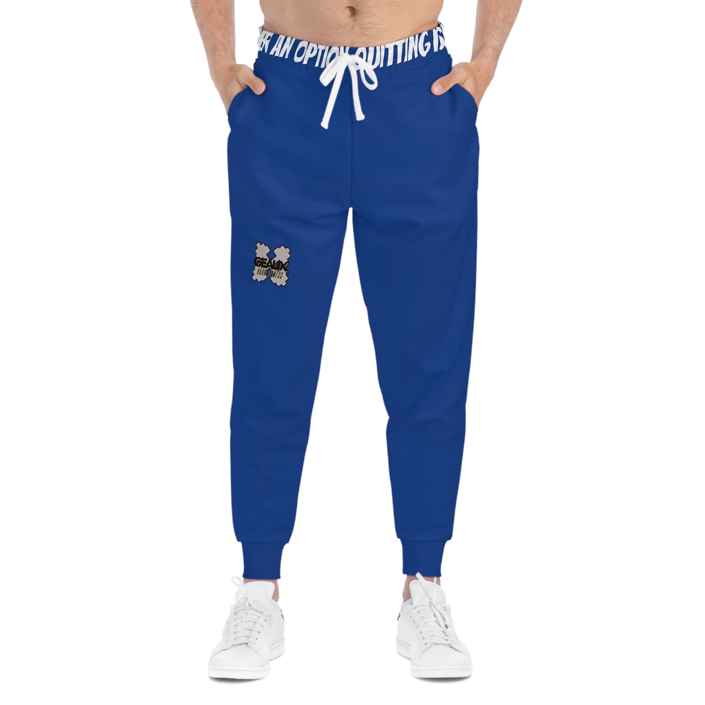 Blue Geaux Hard Fit Athletic Joggers