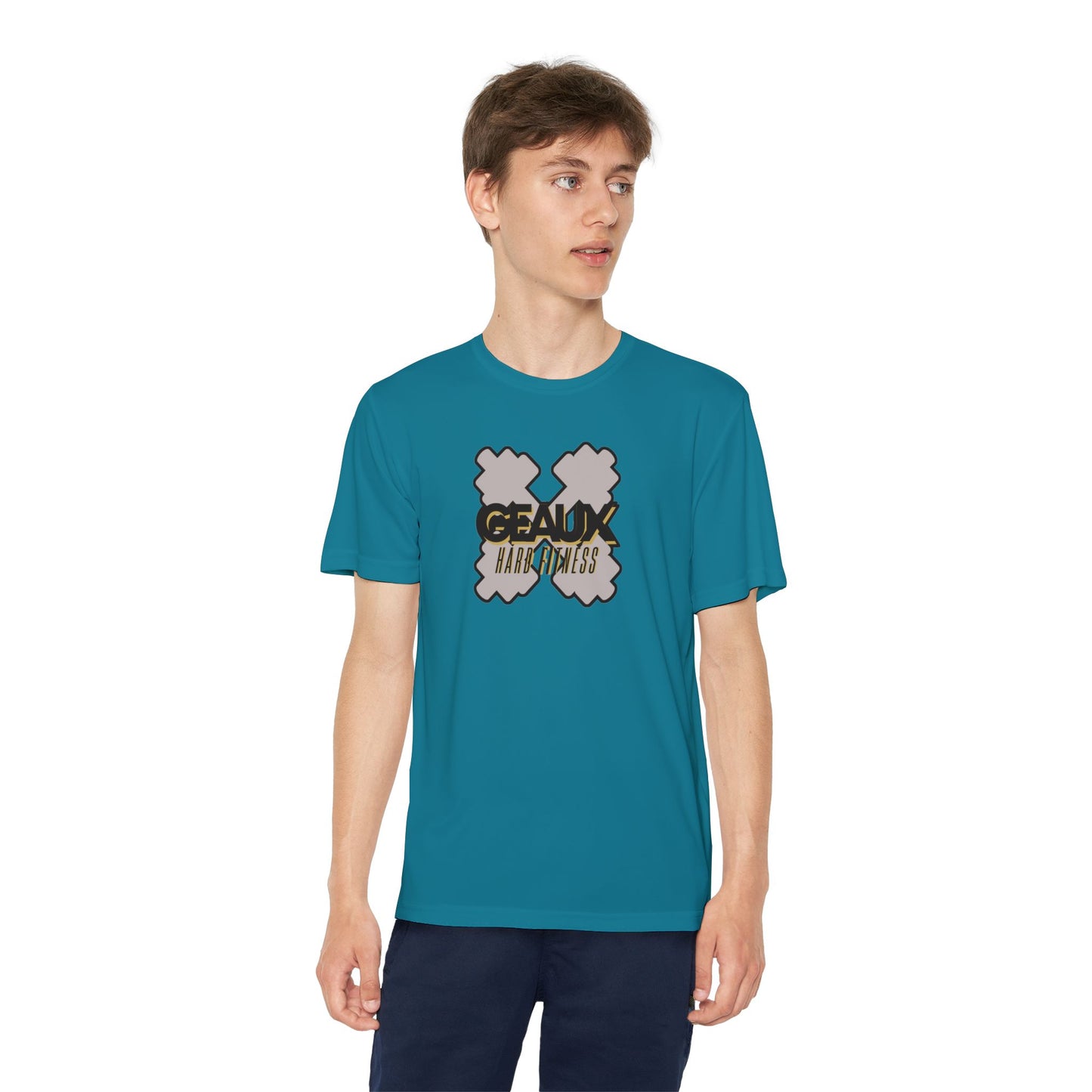Geaux Hard Fit Youth Tee