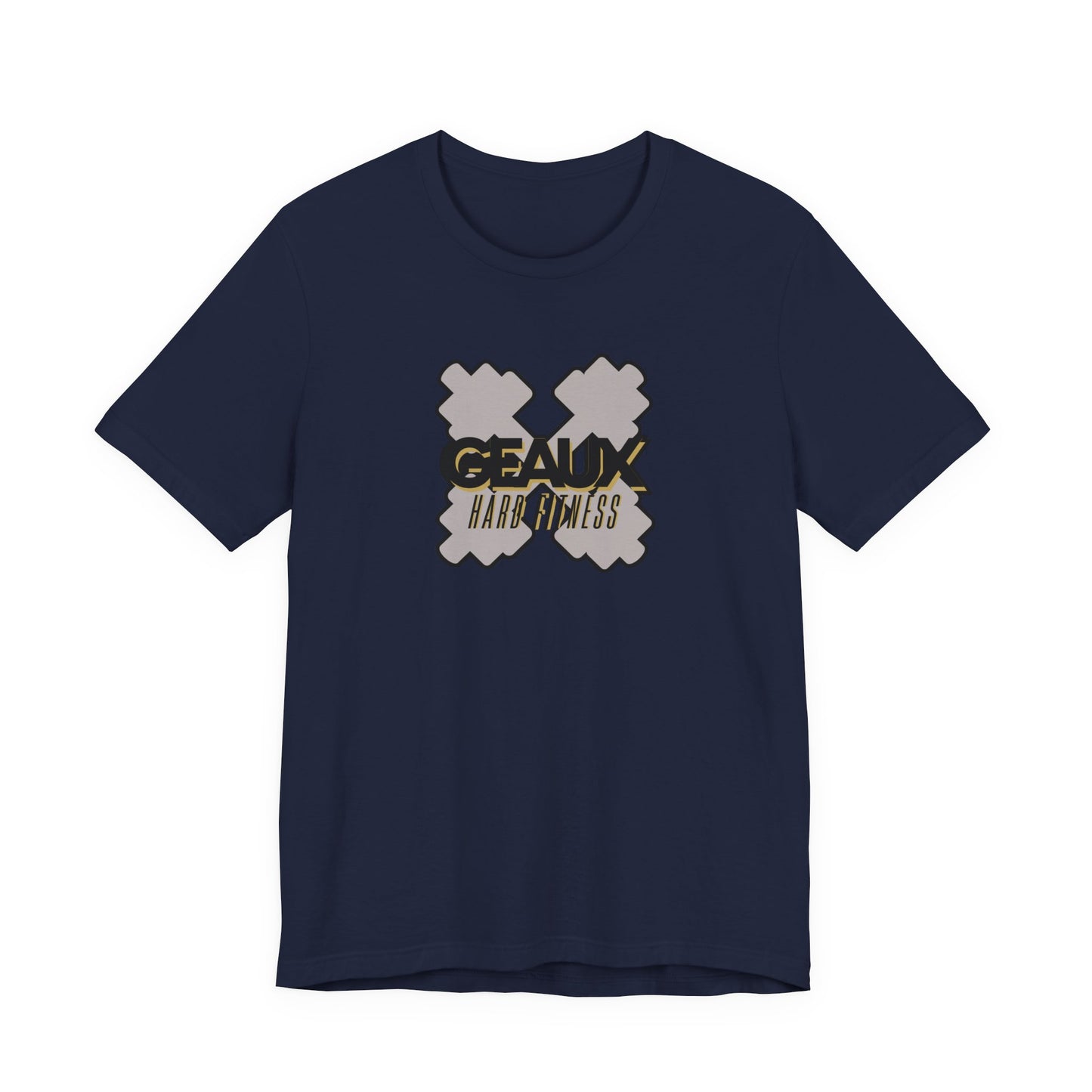 Geaux Hard Fit Unisex Jersey Short Sleeve Tee