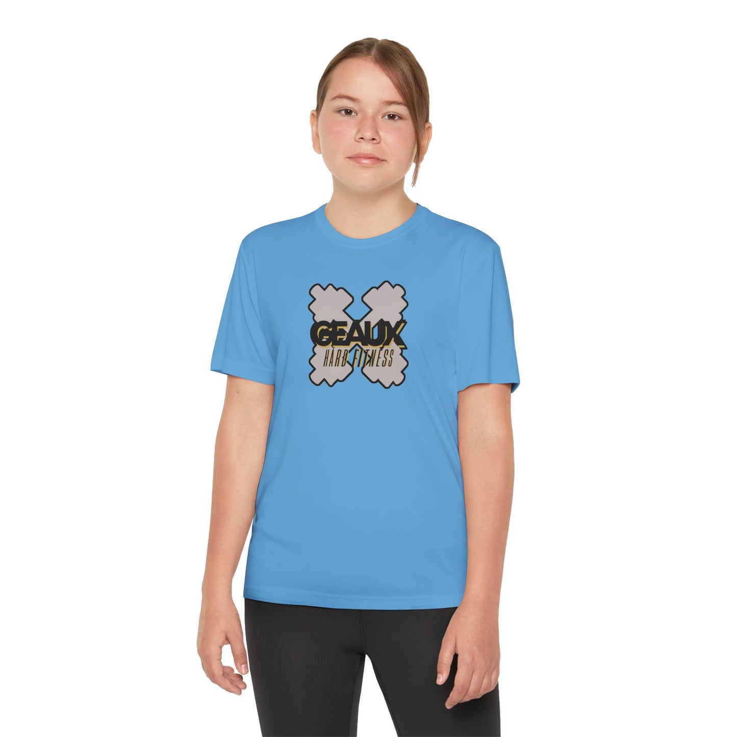 Geaux Hard Fit Youth Tee