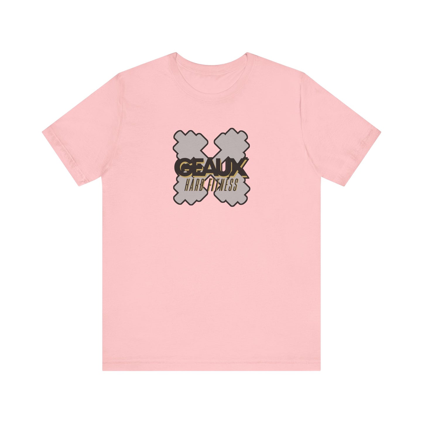 Geaux Hard Fit Unisex Jersey Short Sleeve Tee