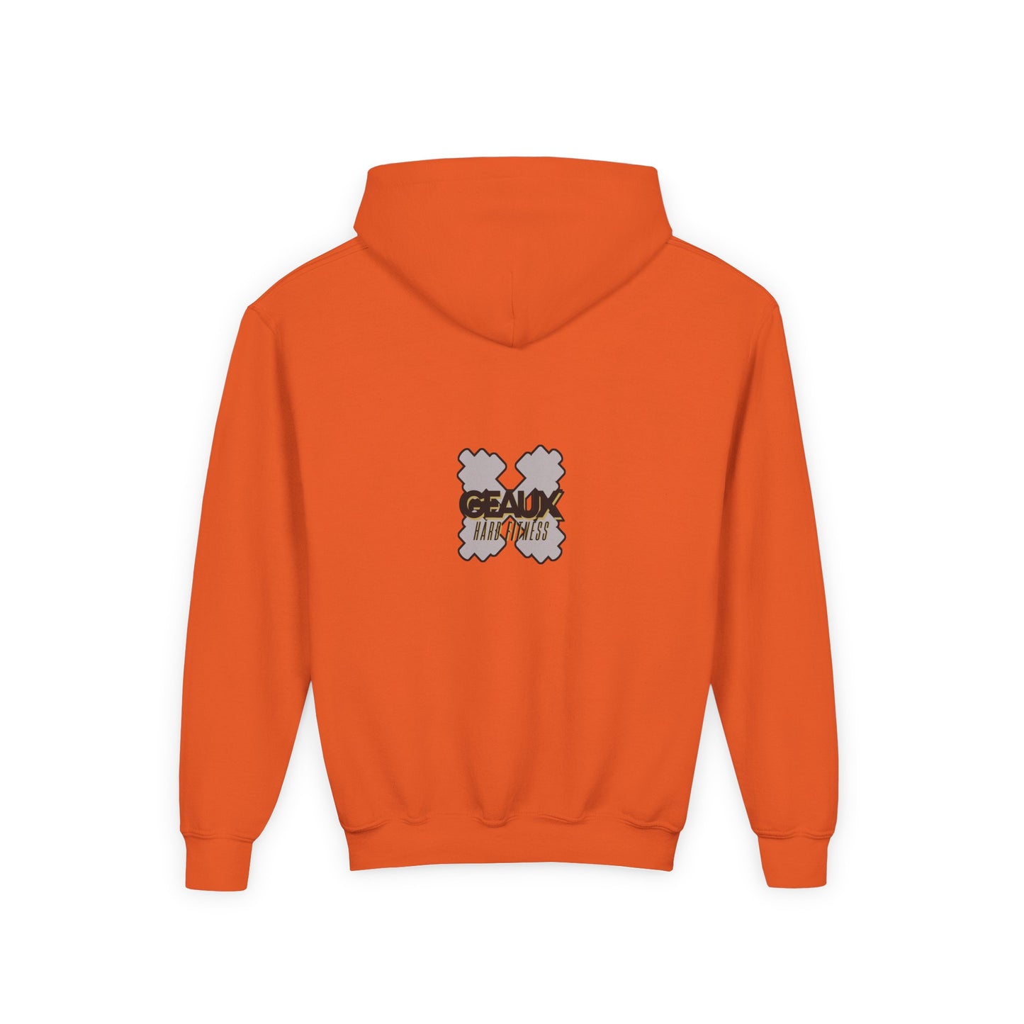 Youth Hooded Sweatshirt with Hoop Dreams Design