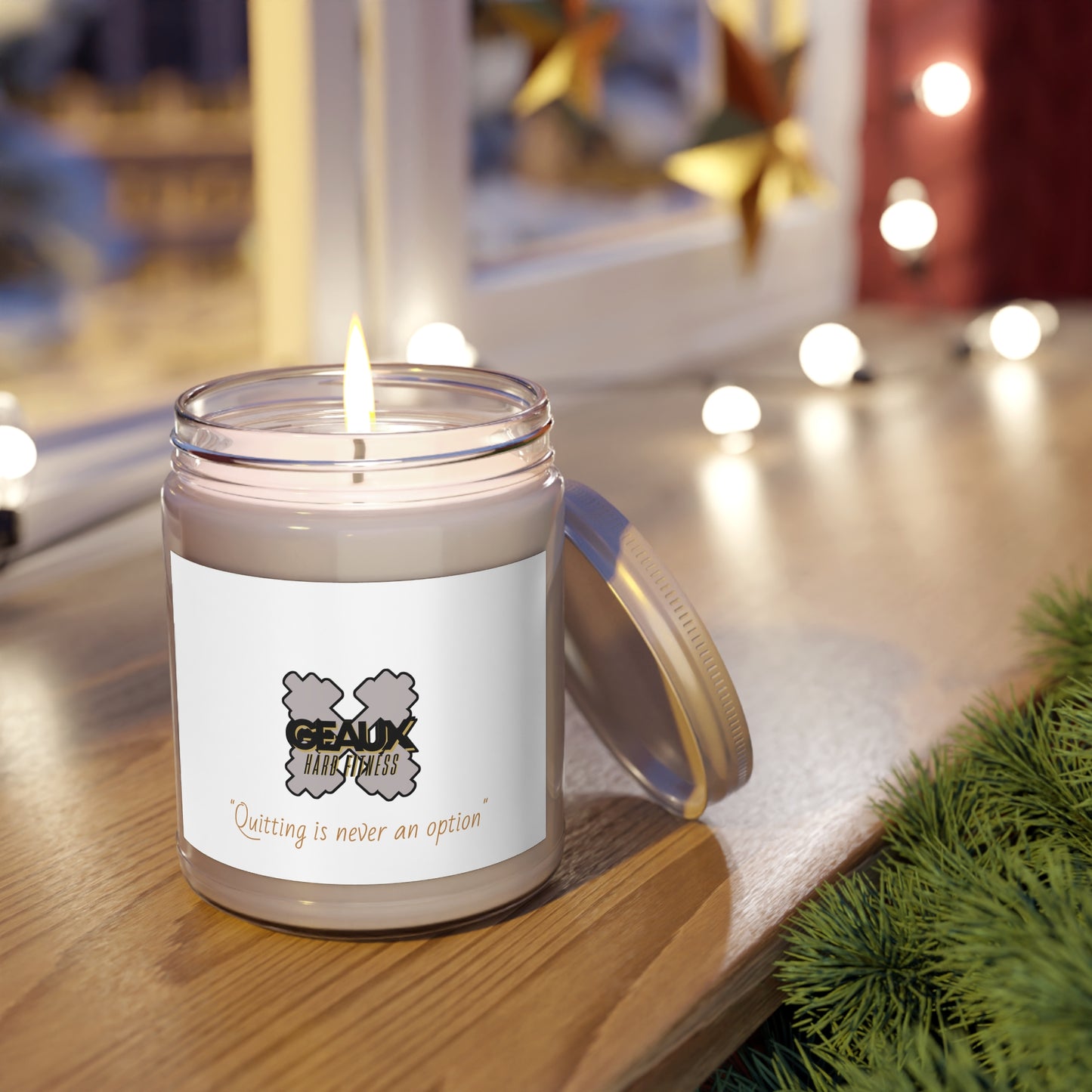 Scented Candles - Geaux Hard Fitness Motivation