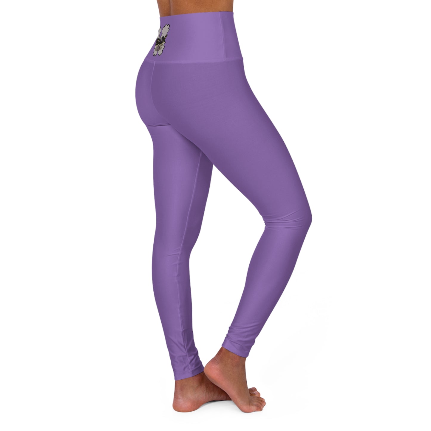 Purple Geaux Hard Fit High Waisted Yoga Leggings