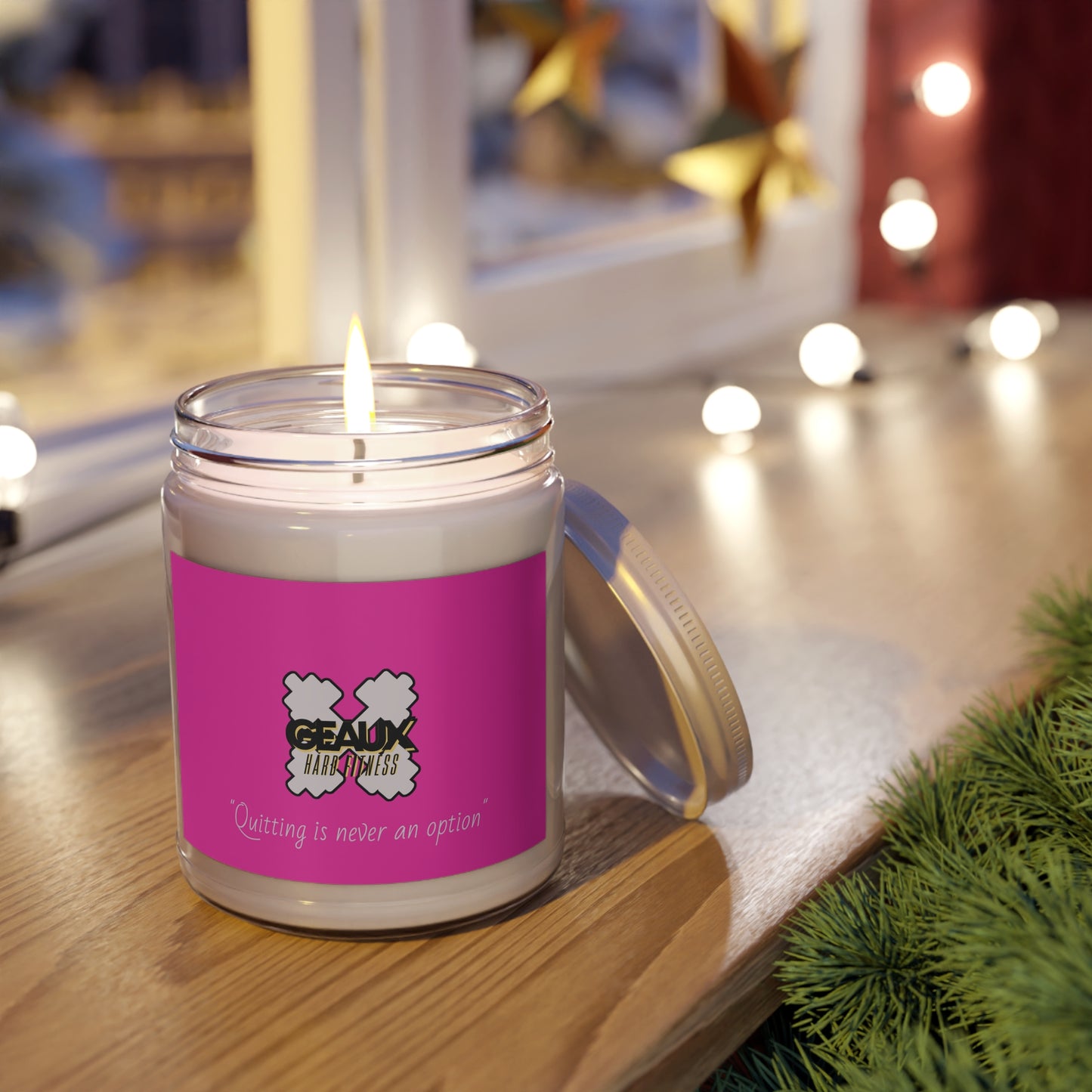 Scented Candles - Geaux Hard Fitness Motivation