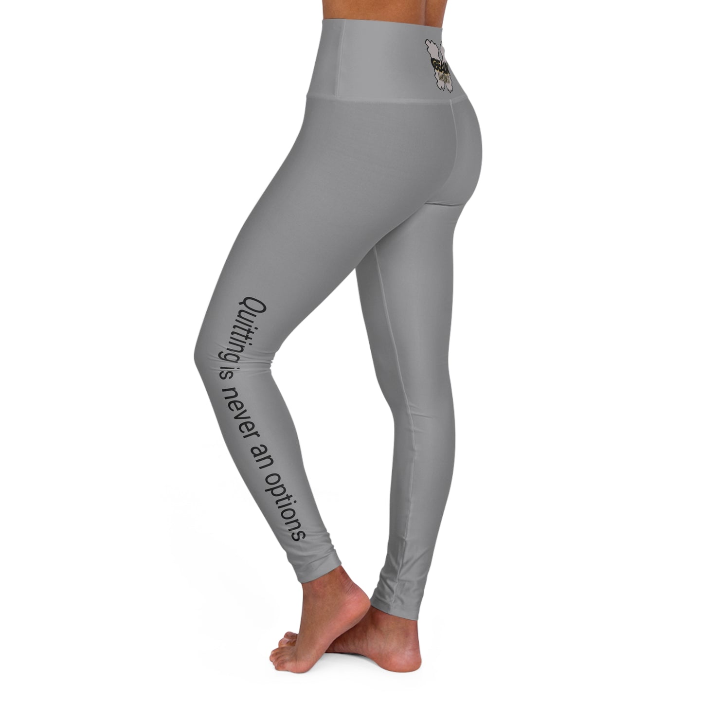 Grey Geaux Hard Fit High Waisted Yoga Leggings