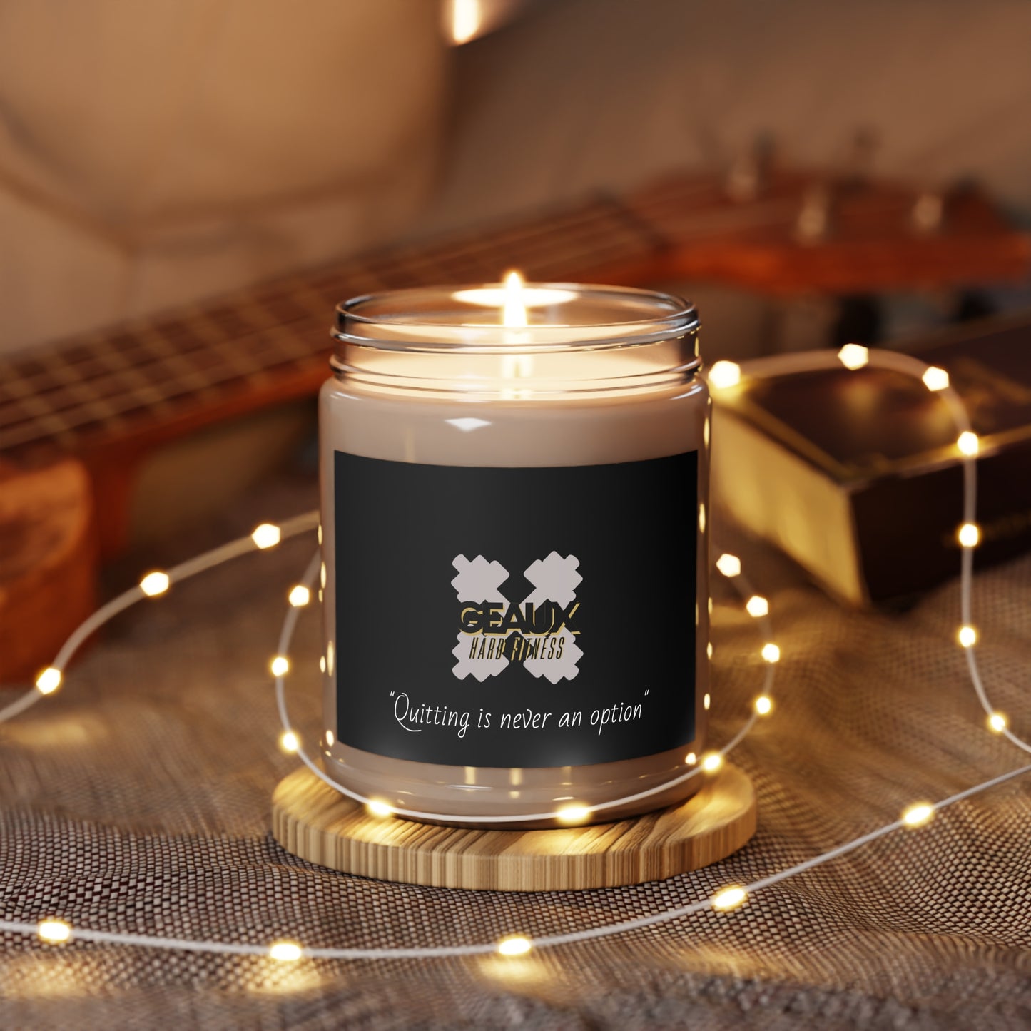 Scented Candles - Geaux Hard Fitness Motivation