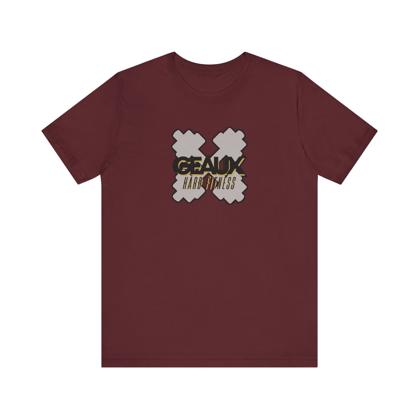 Geaux Hard Fit Unisex Jersey Short Sleeve Tee