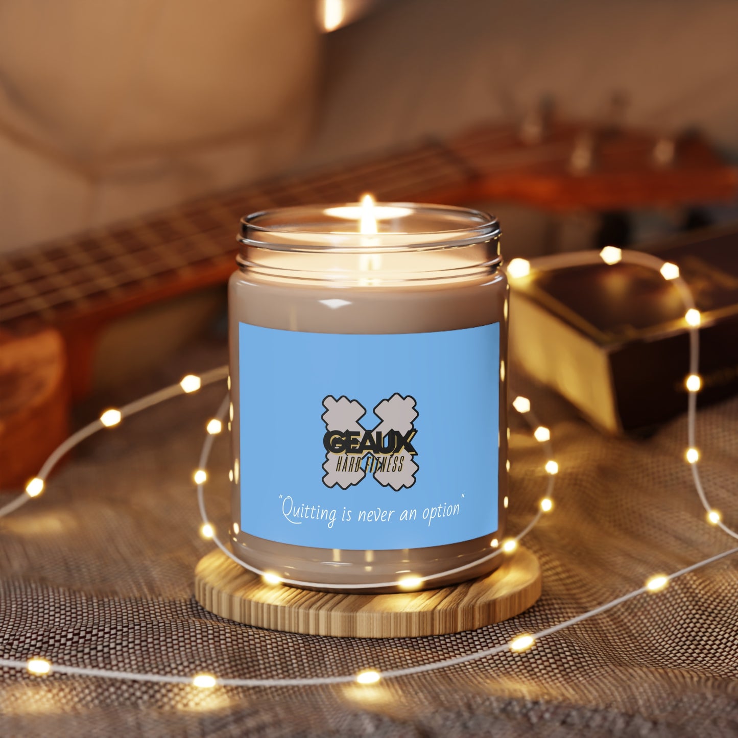 Scented Candles - Geaux Hard Fitness Motivation