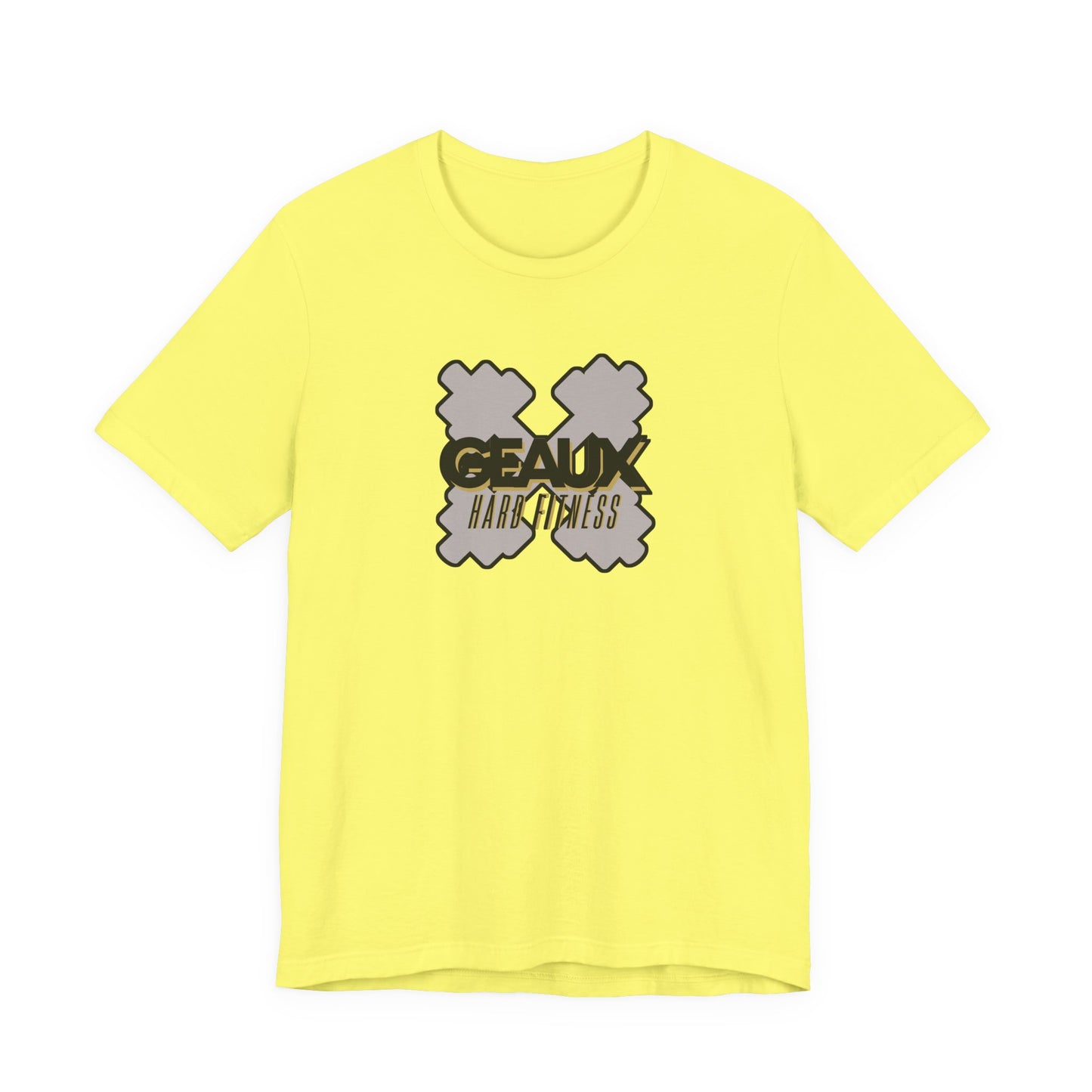 Geaux Hard Fit Unisex Jersey Short Sleeve Tee