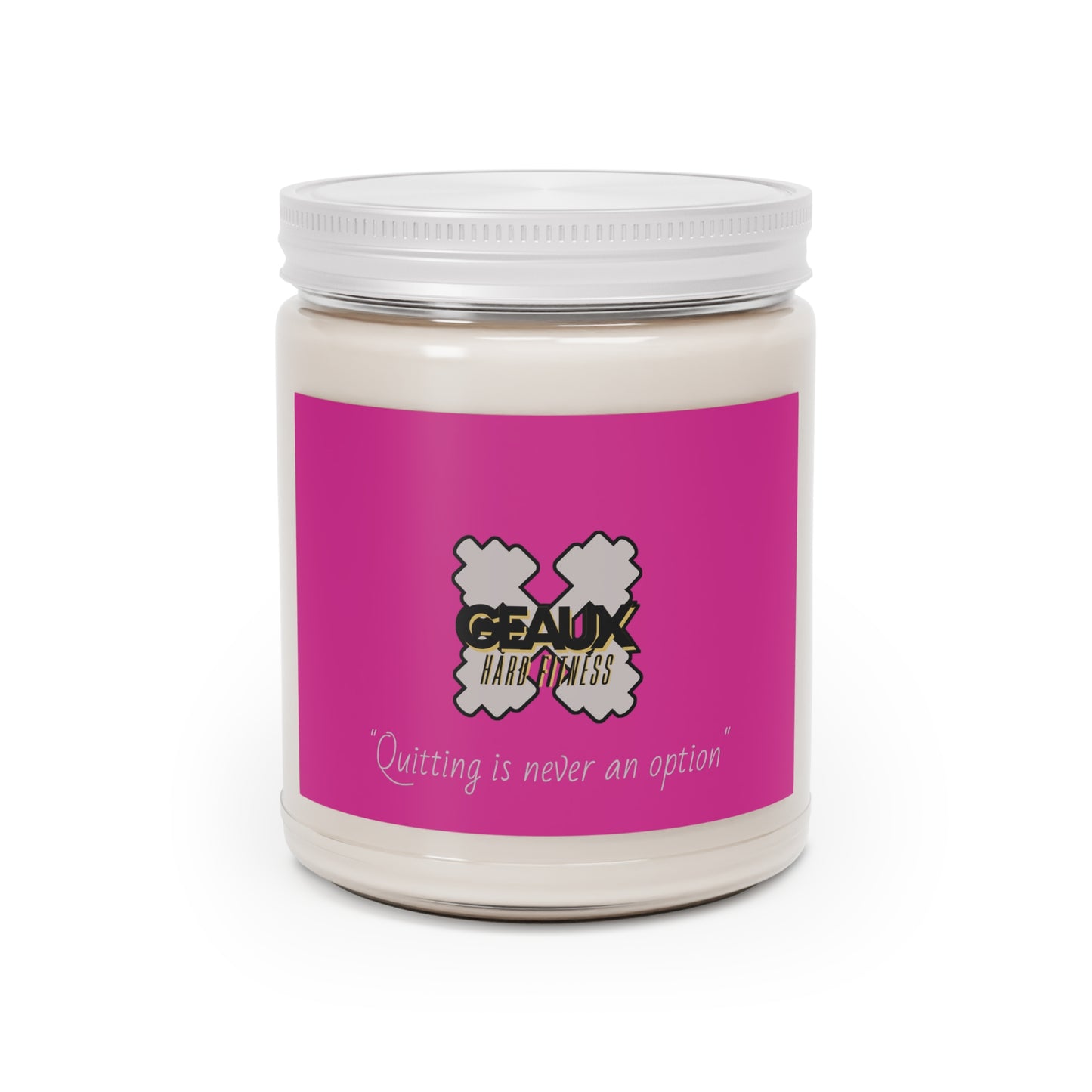 Scented Candles - Geaux Hard Fitness Motivation