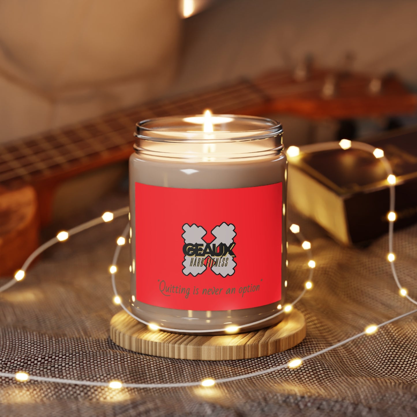 Scented Candles - Geaux Hard Fitness Motivation