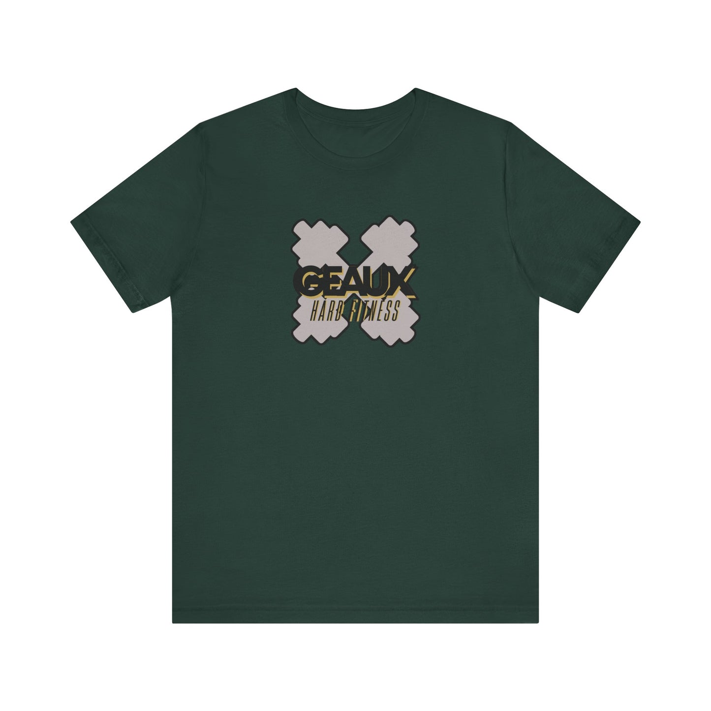 Geaux Hard Fit Unisex Jersey Short Sleeve Tee