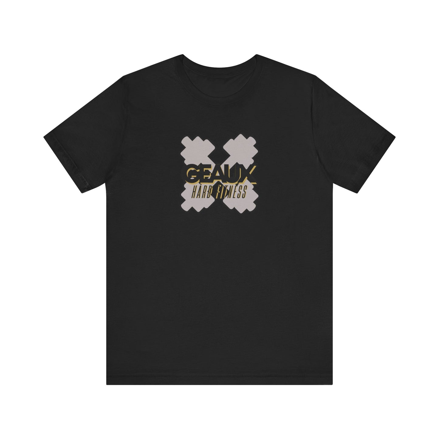 Geaux Hard Fit Unisex Jersey Short Sleeve Tee