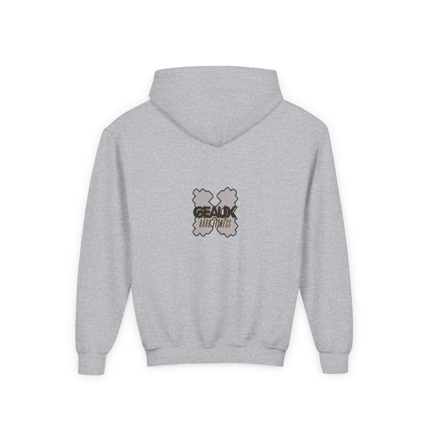 Youth Hooded Sweatshirt with Hoop Dreams Design