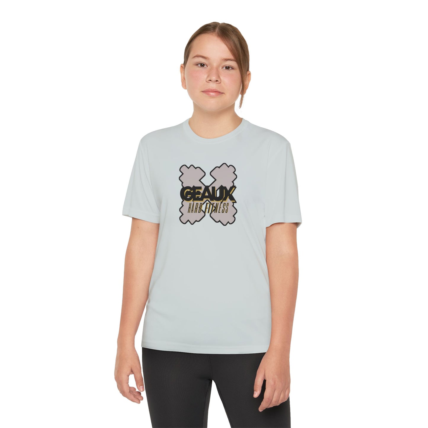 Geaux Hard Fit Youth Tee