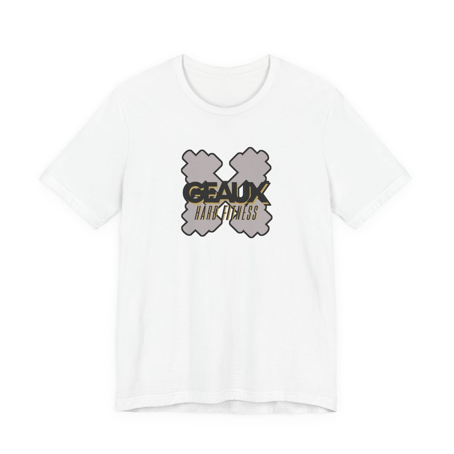 Geaux Hard Fit Unisex Jersey Short Sleeve Tee