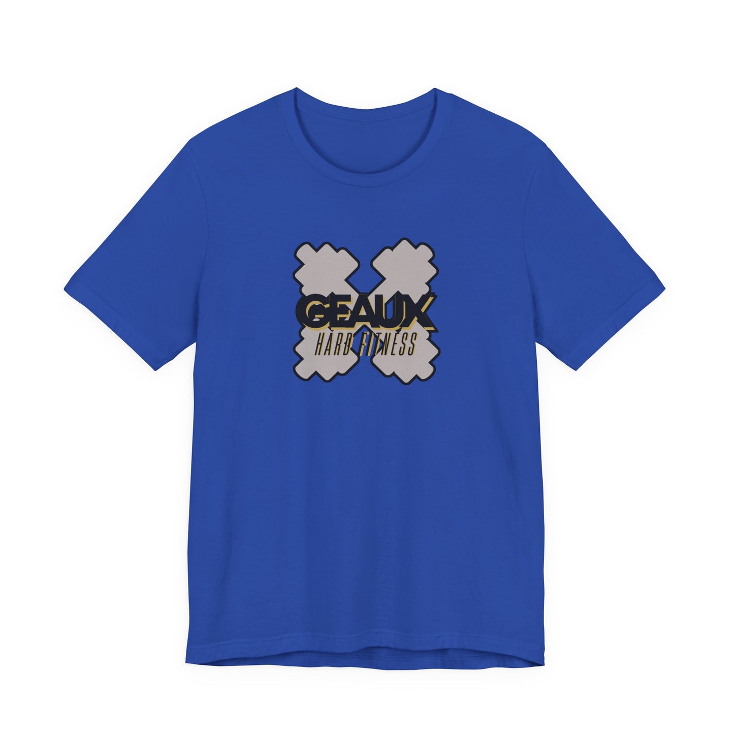 Geaux Hard Fit Unisex Jersey Short Sleeve Tee