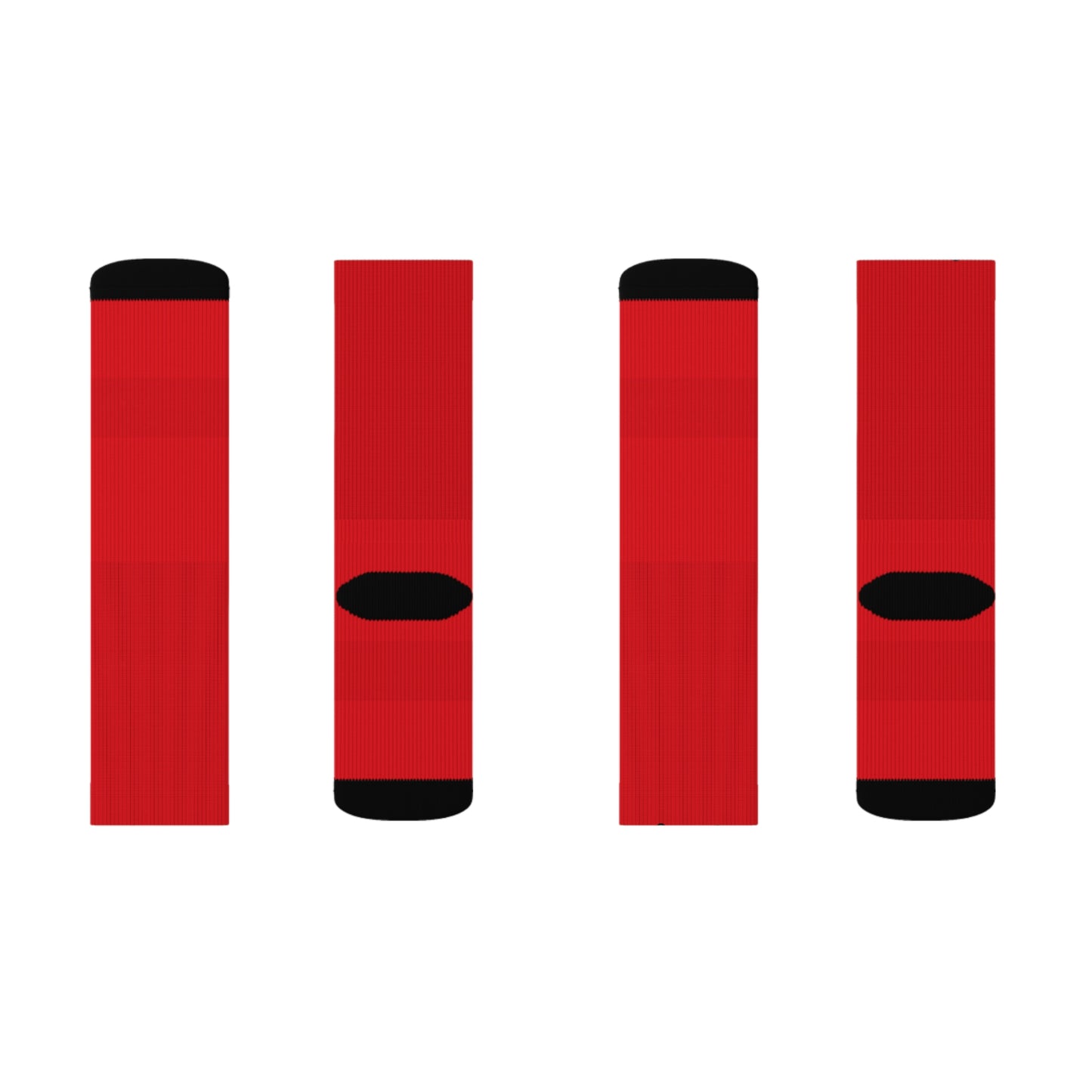 Red Geaux Hard Fit Logo Socks