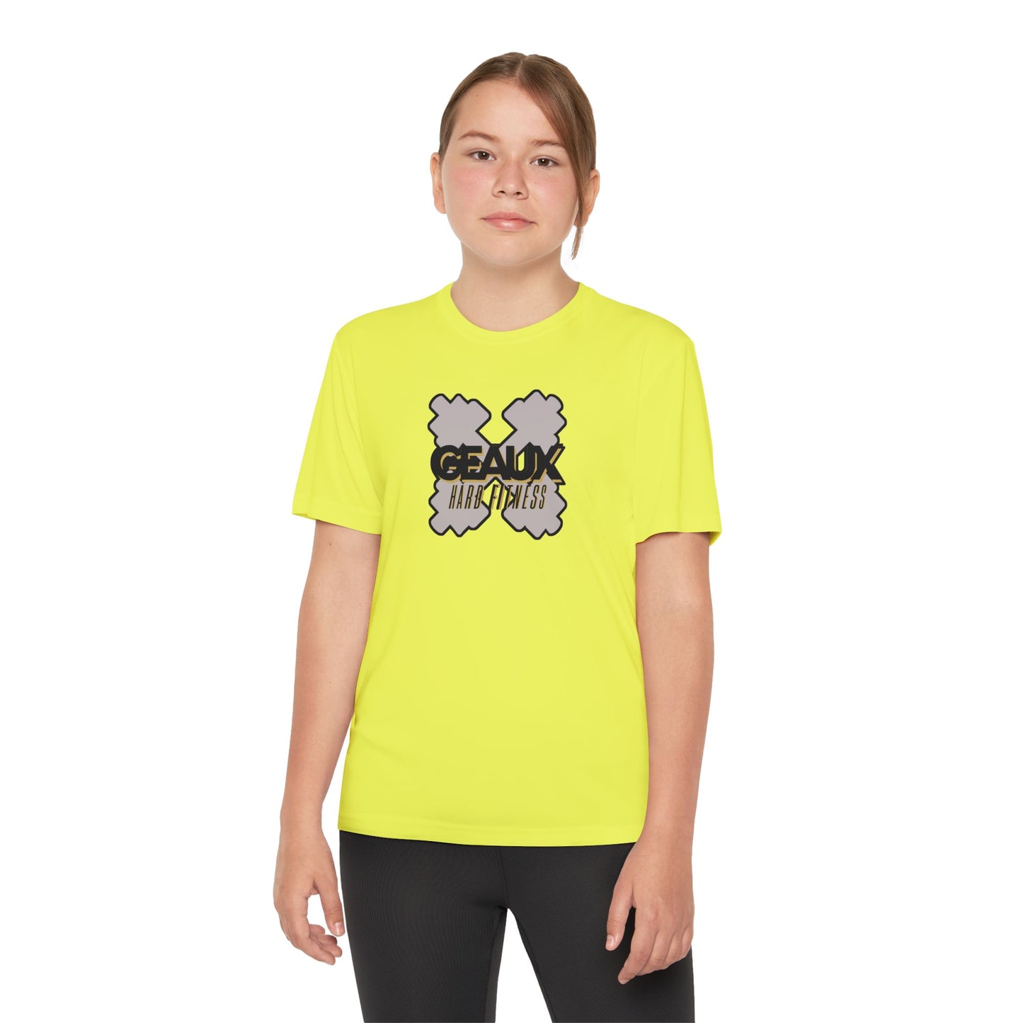 Geaux Hard Fit Youth Tee