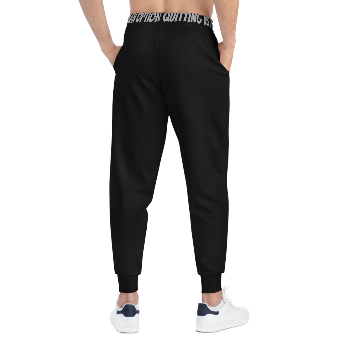 Black Geaux Hard Fit Athletic Joggers