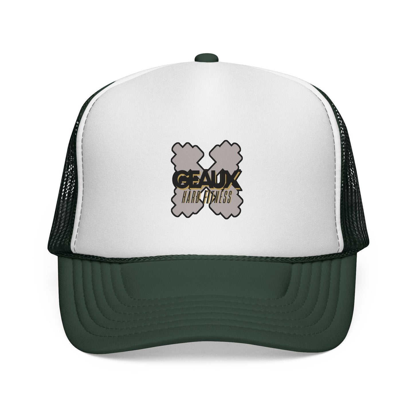 Geaux Hard Trucker Caps with Unique Design | Perfect for Outdoor Adventures, Festivals, Casual Wear, Gifts, Summer Events