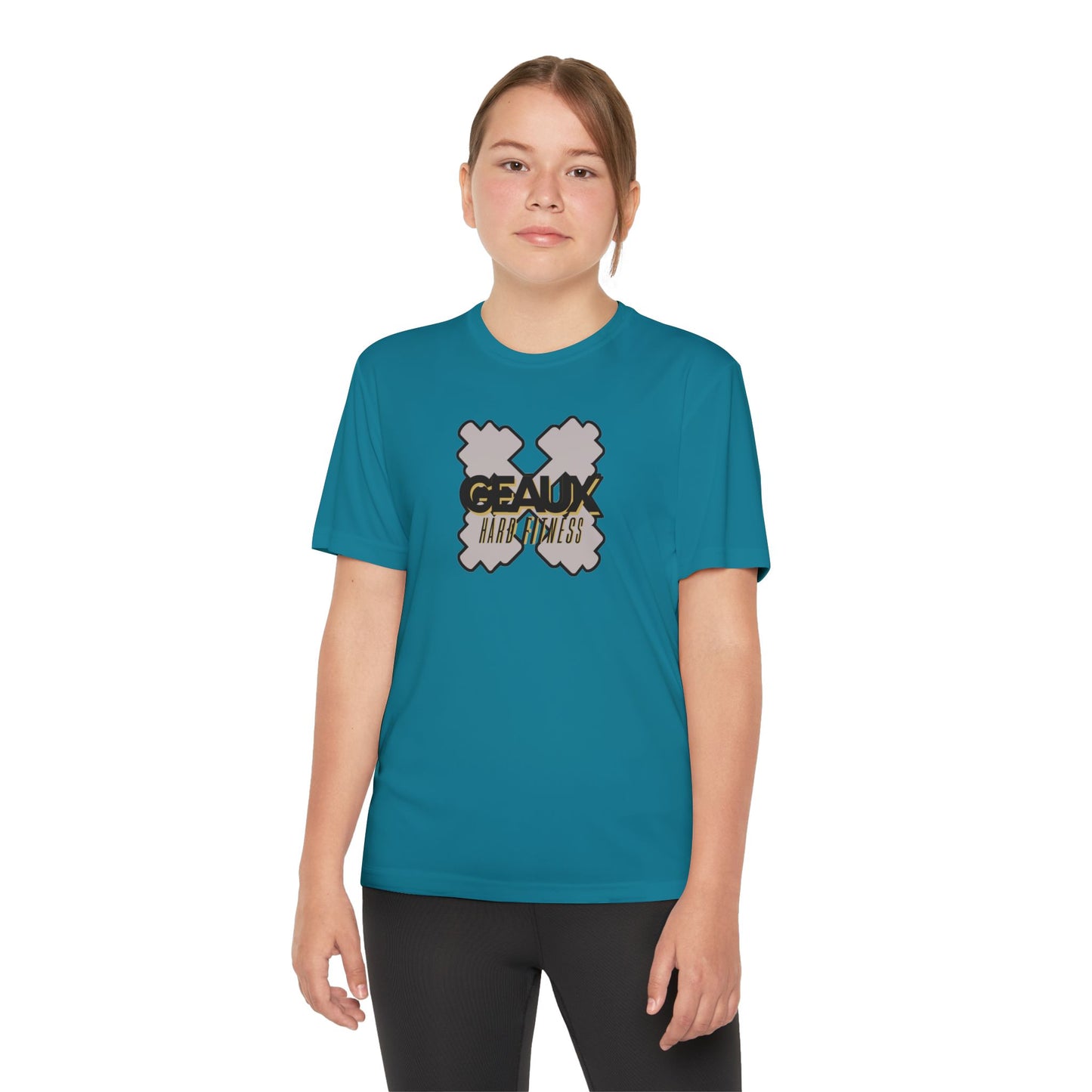 Geaux Hard Fit Youth Tee
