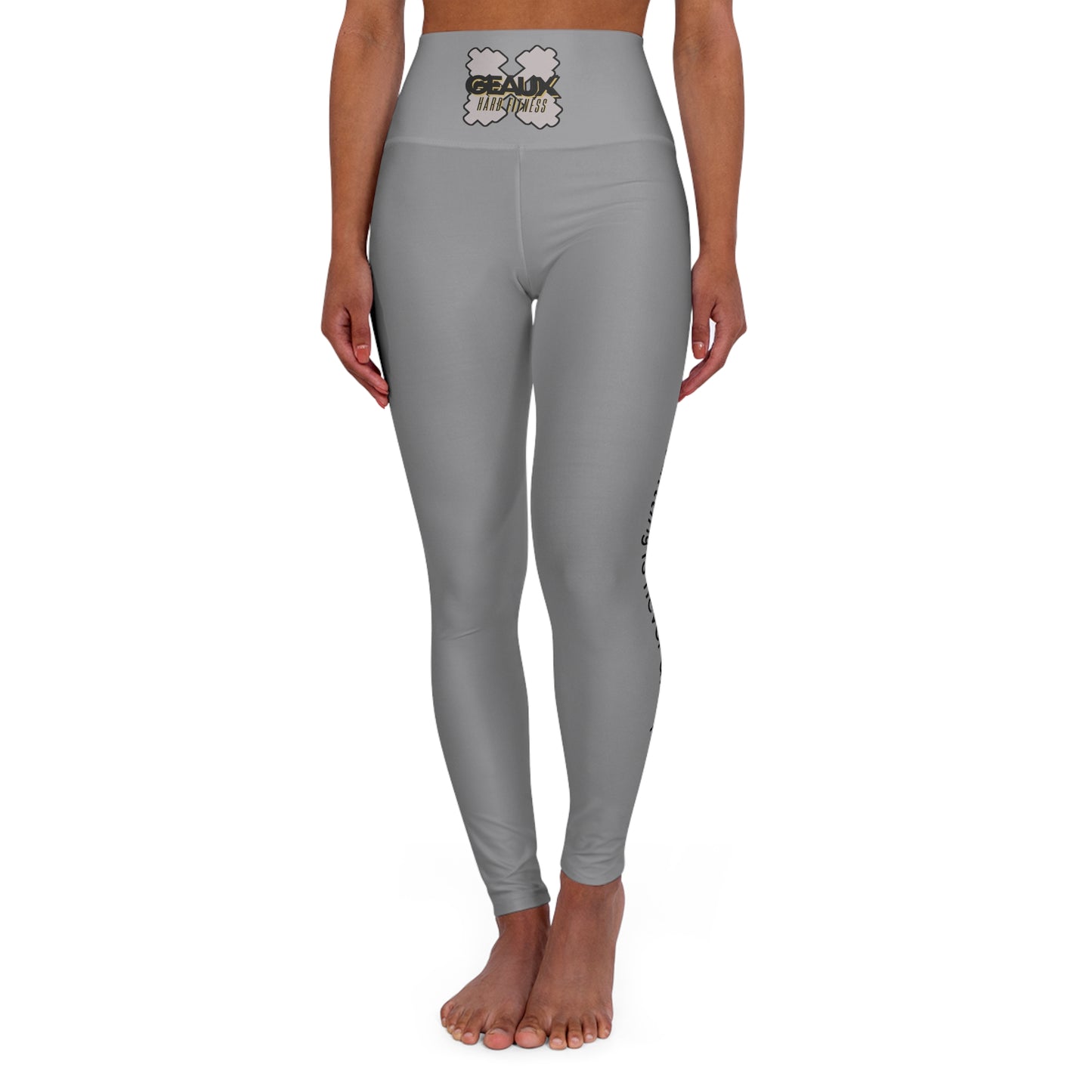 Grey Geaux Hard Fit High Waisted Yoga Leggings