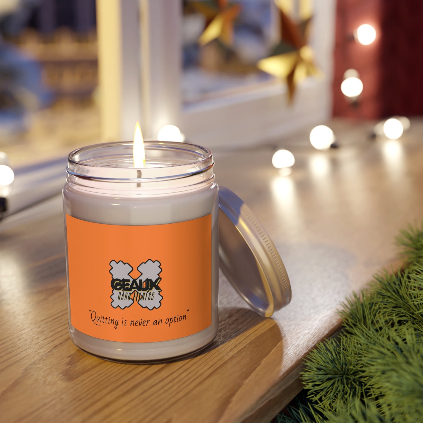 Scented Candles - Geaux Hard Fitness Motivation