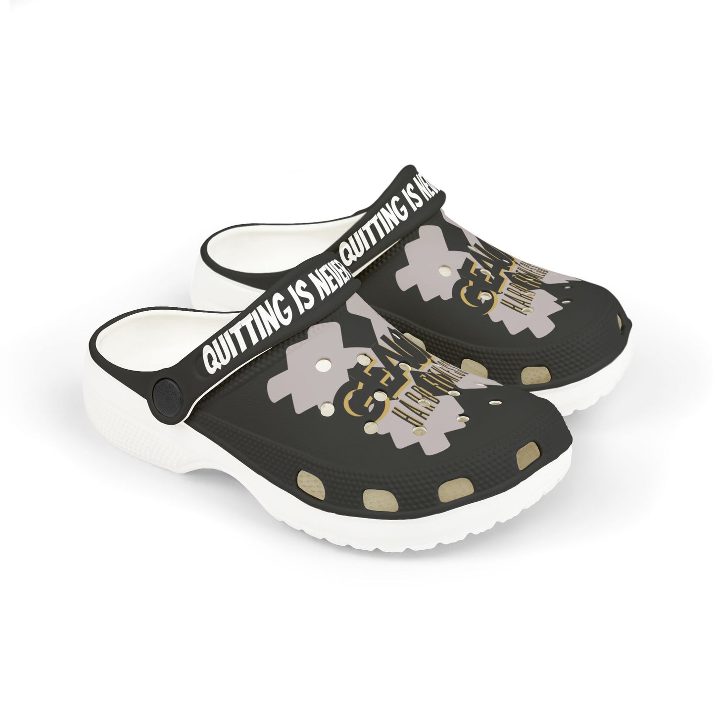 Stylish Kid's Geaux Hard Foam Clogs - Fun and Comfy Footwear for Playtime, Summer, Birthdays, and Everyday Wear