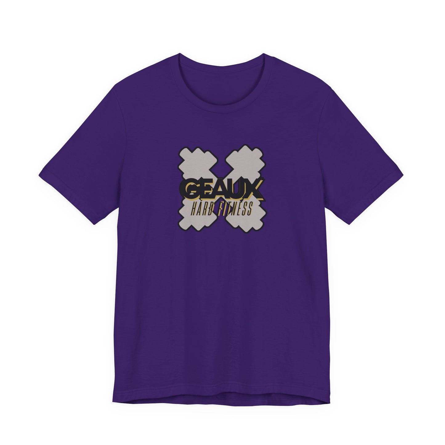 Geaux Hard Fit Unisex Jersey Short Sleeve Tee