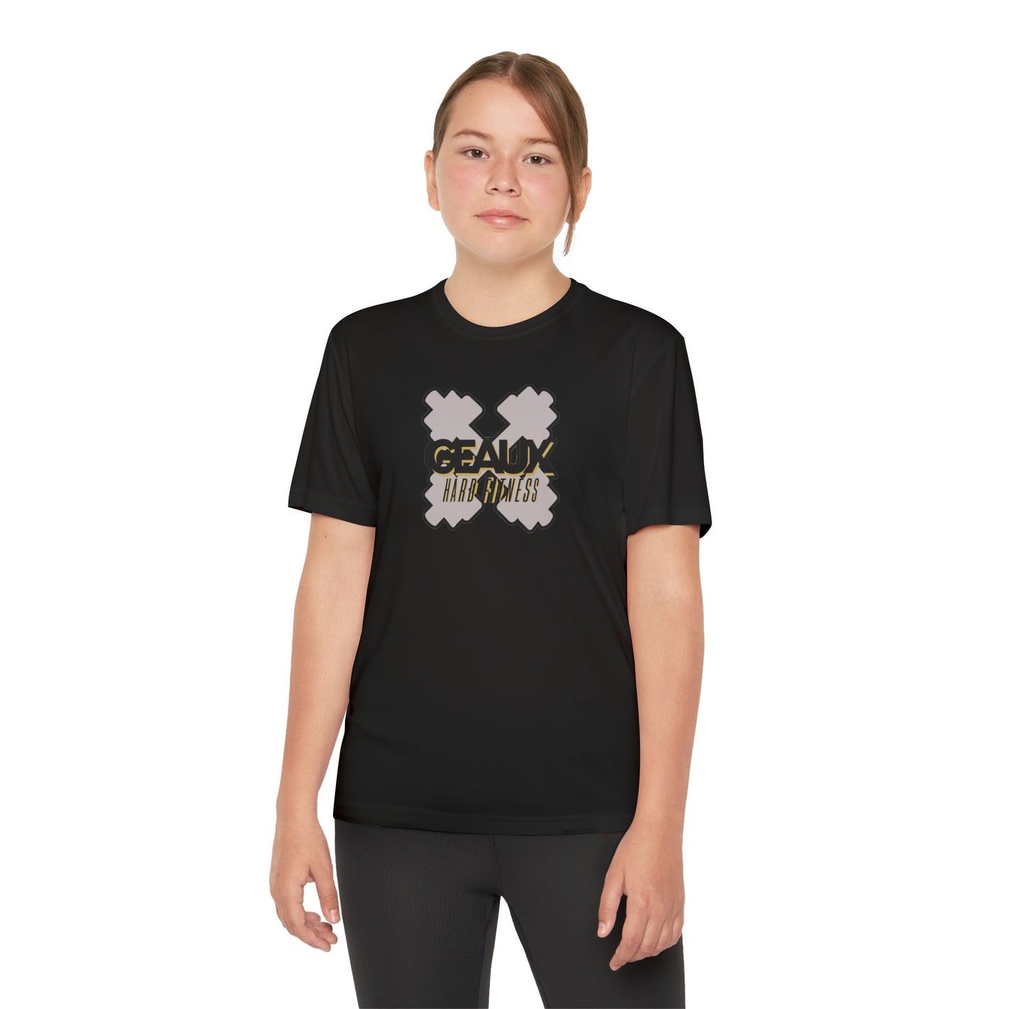 Geaux Hard Fit Youth Tee