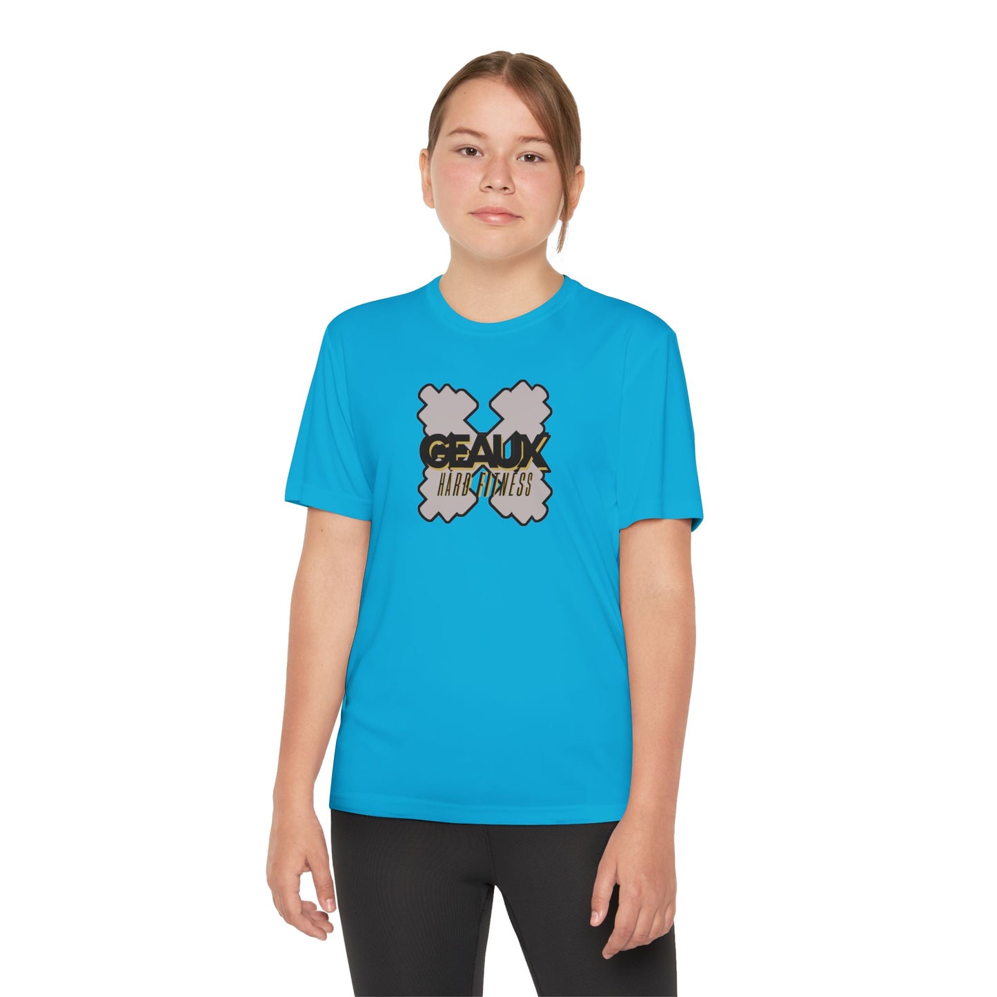 Geaux Hard Fit Youth Tee