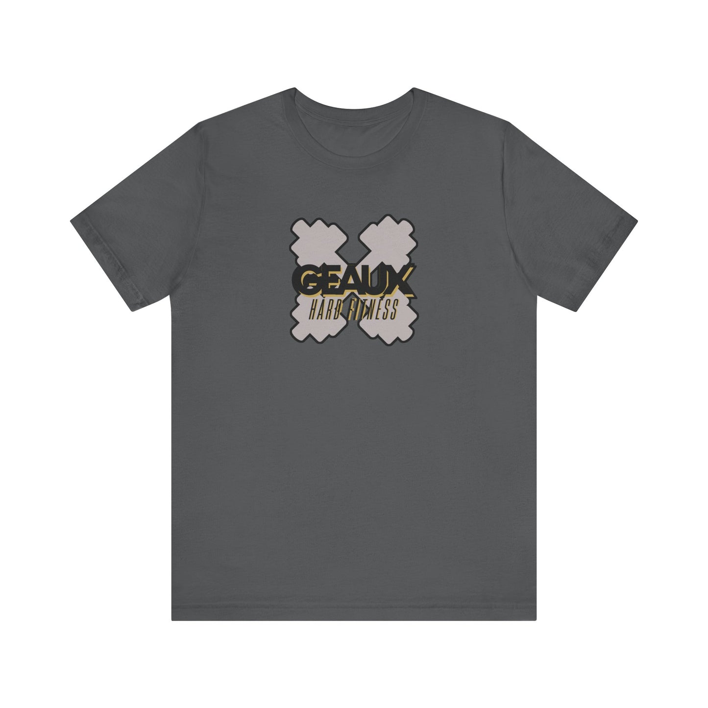Geaux Hard Fit Unisex Jersey Short Sleeve Tee
