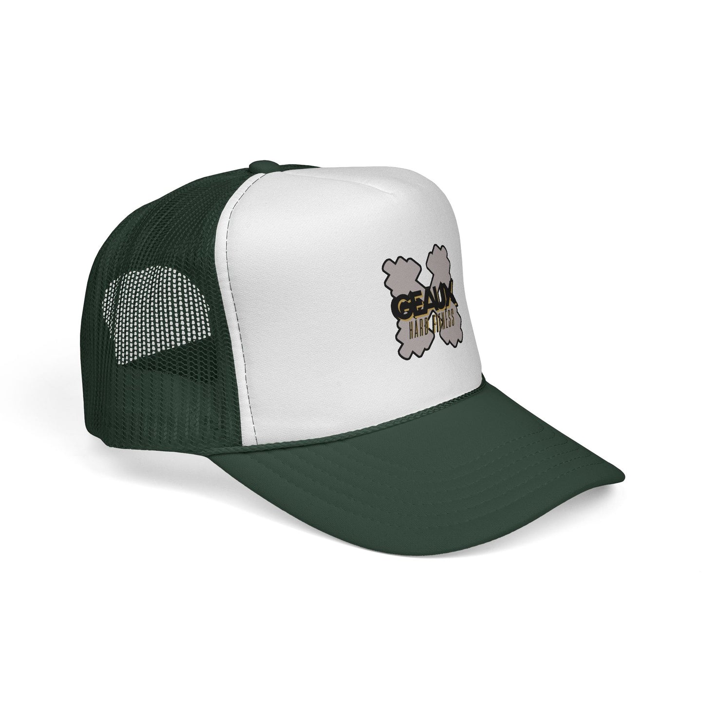 Geaux Hard Trucker Caps with Unique Design | Perfect for Outdoor Adventures, Festivals, Casual Wear, Gifts, Summer Events