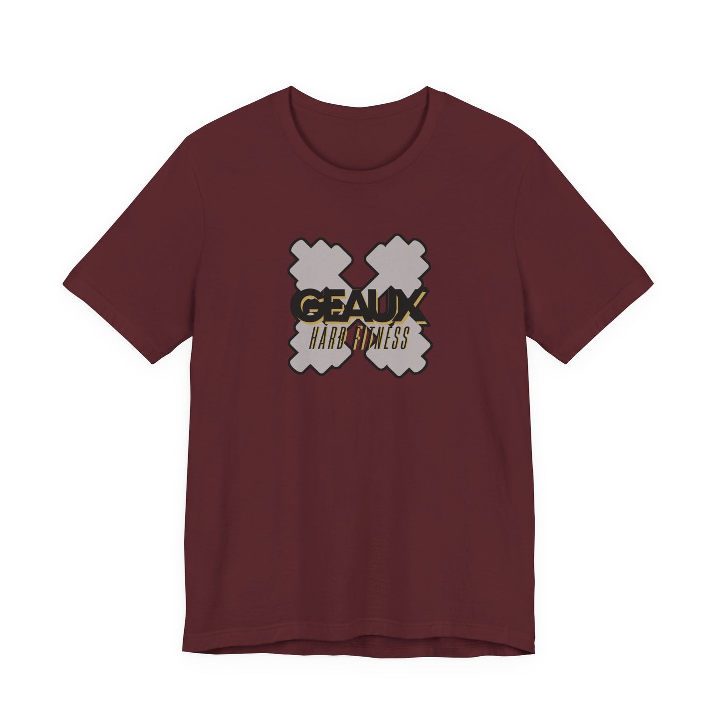 Geaux Hard Fit Unisex Jersey Short Sleeve Tee