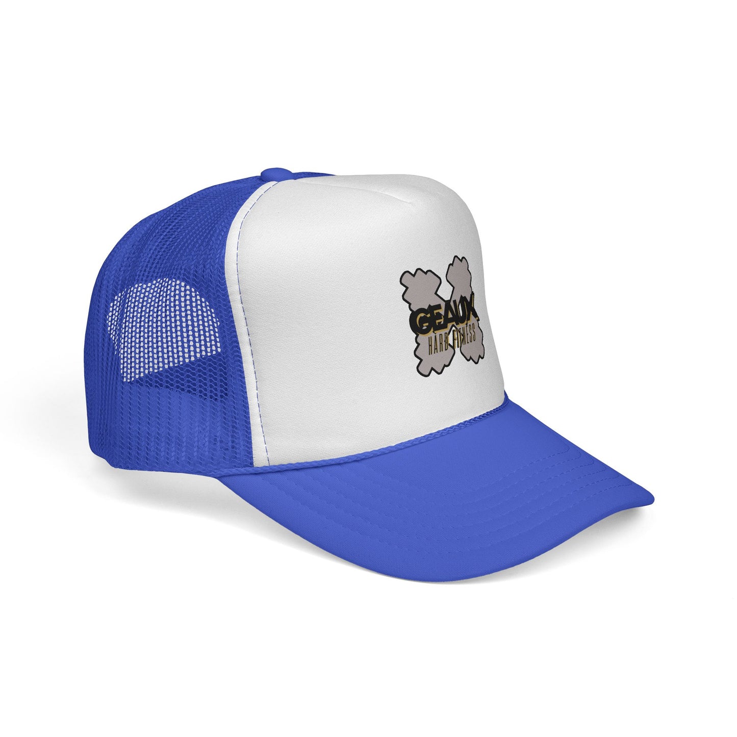 Geaux Hard Trucker Caps with Unique Design | Perfect for Outdoor Adventures, Festivals, Casual Wear, Gifts, Summer Events
