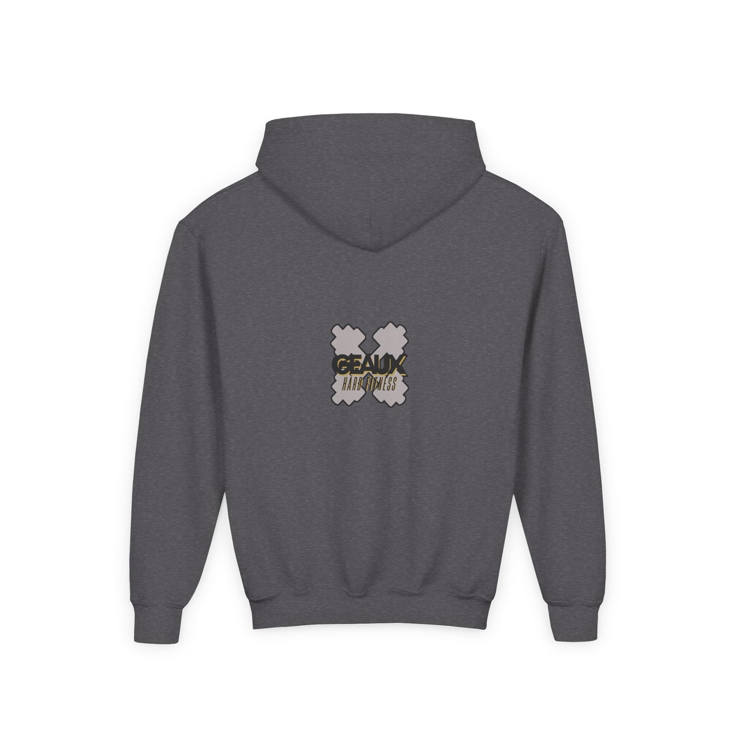 Youth Hooded Sweatshirt with Hoop Dreams Design