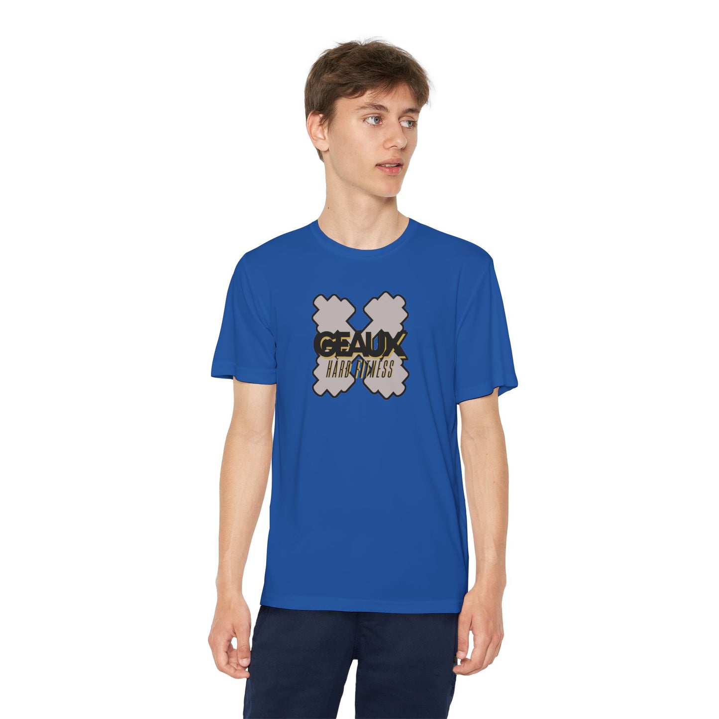 Geaux Hard Fit Youth Tee