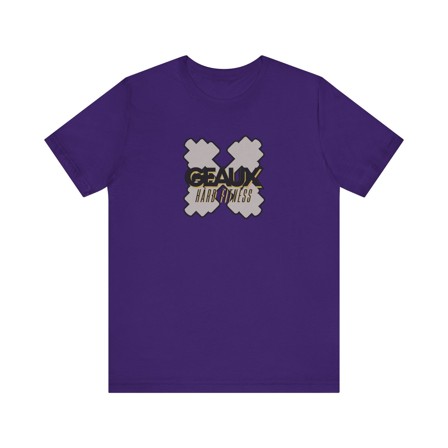 Geaux Hard Fit Unisex Jersey Short Sleeve Tee