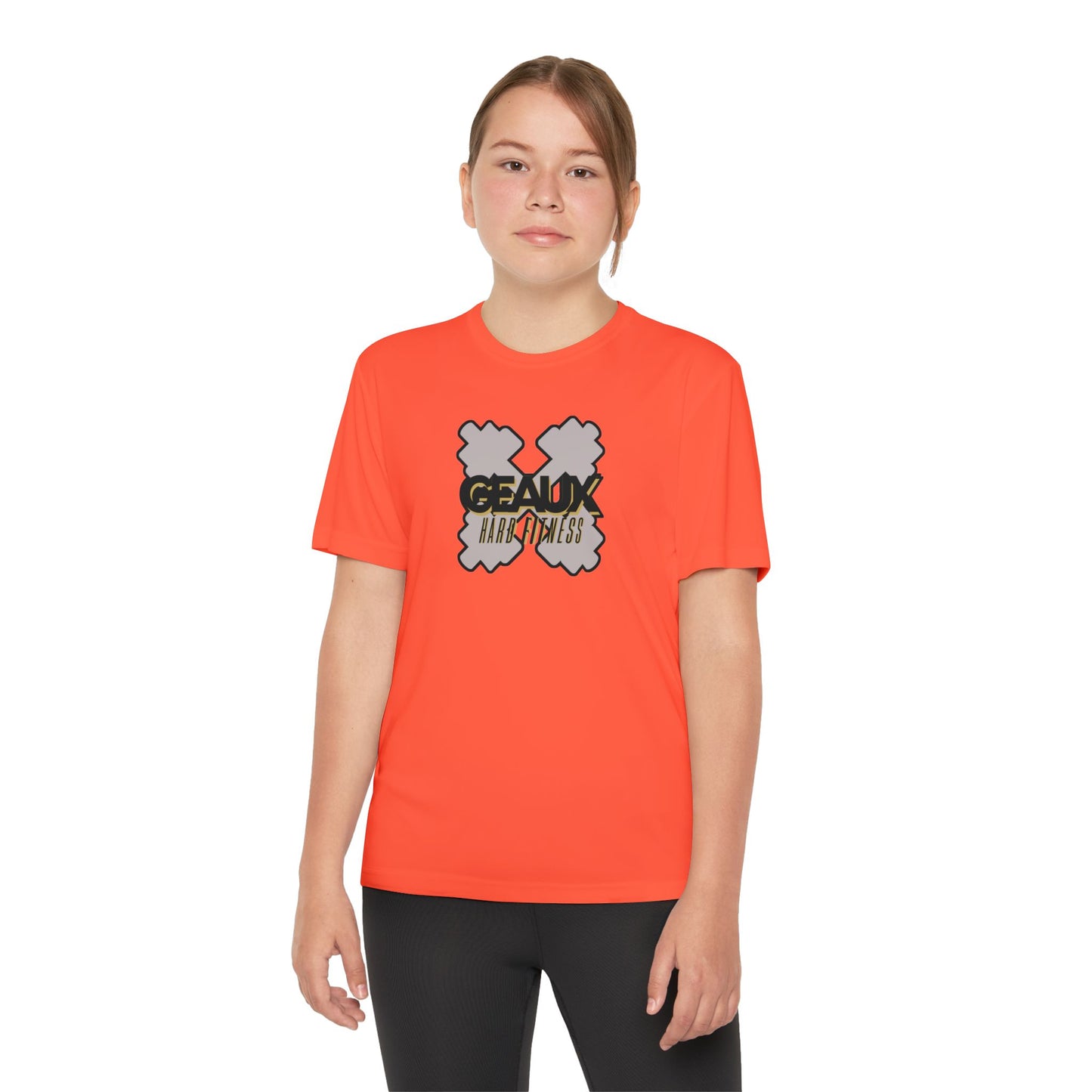 Geaux Hard Fit Youth Tee