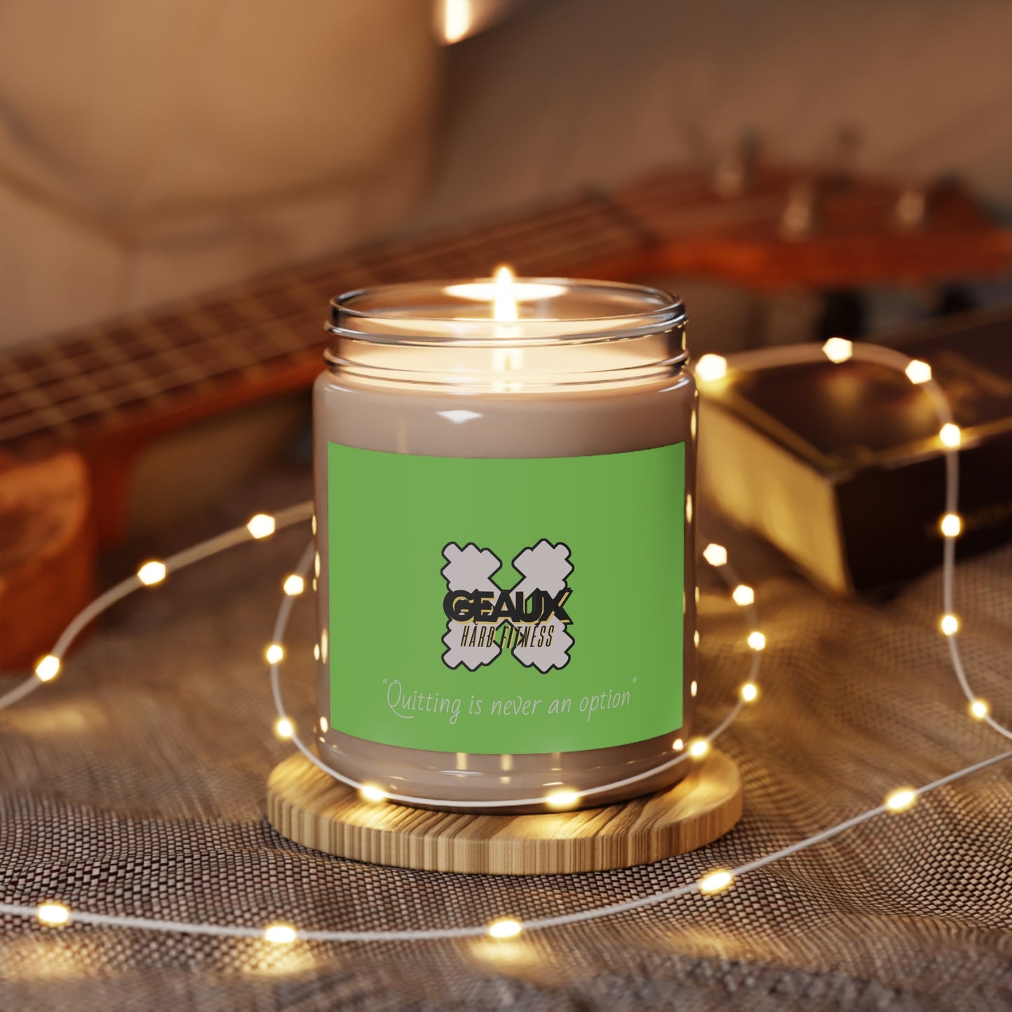 Scented Candles - Geaux Hard Fitness Motivation