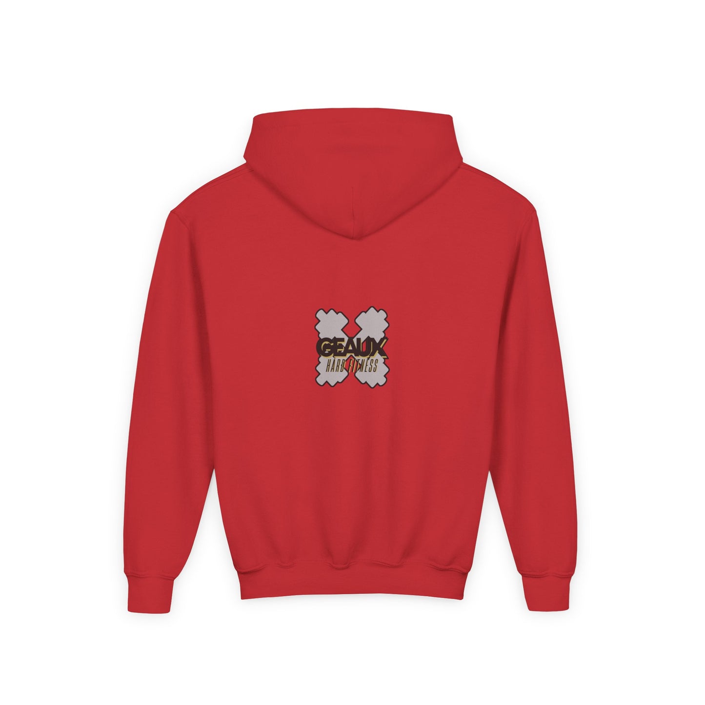 Youth Hooded Sweatshirt with Hoop Dreams Design