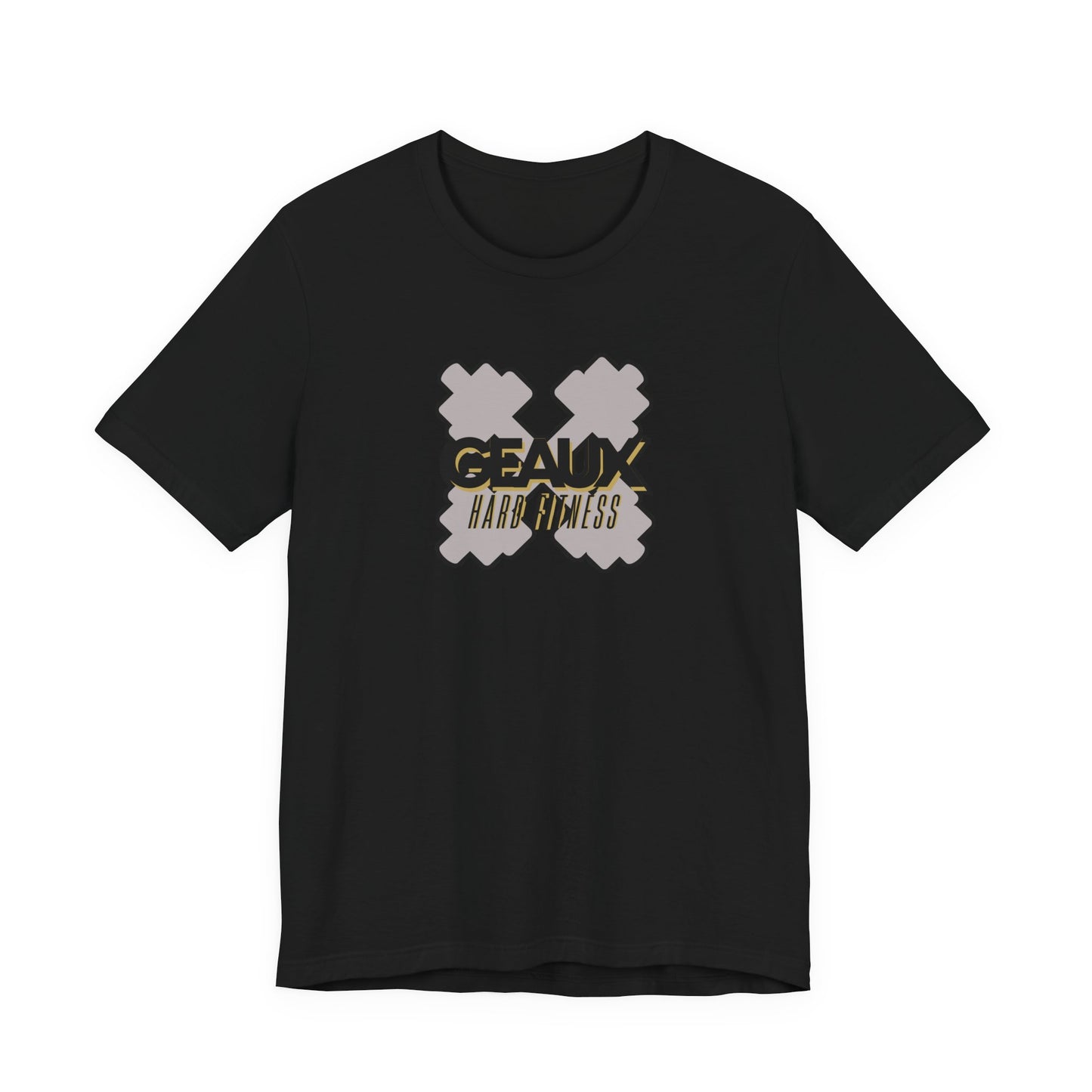 Geaux Hard Fit Unisex Jersey Short Sleeve Tee