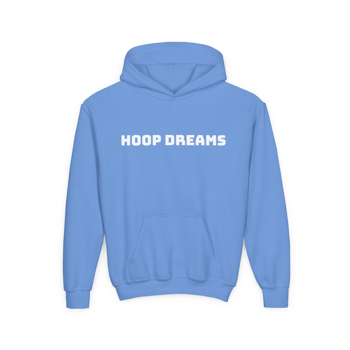 Youth Hooded Sweatshirt with Hoop Dreams Design