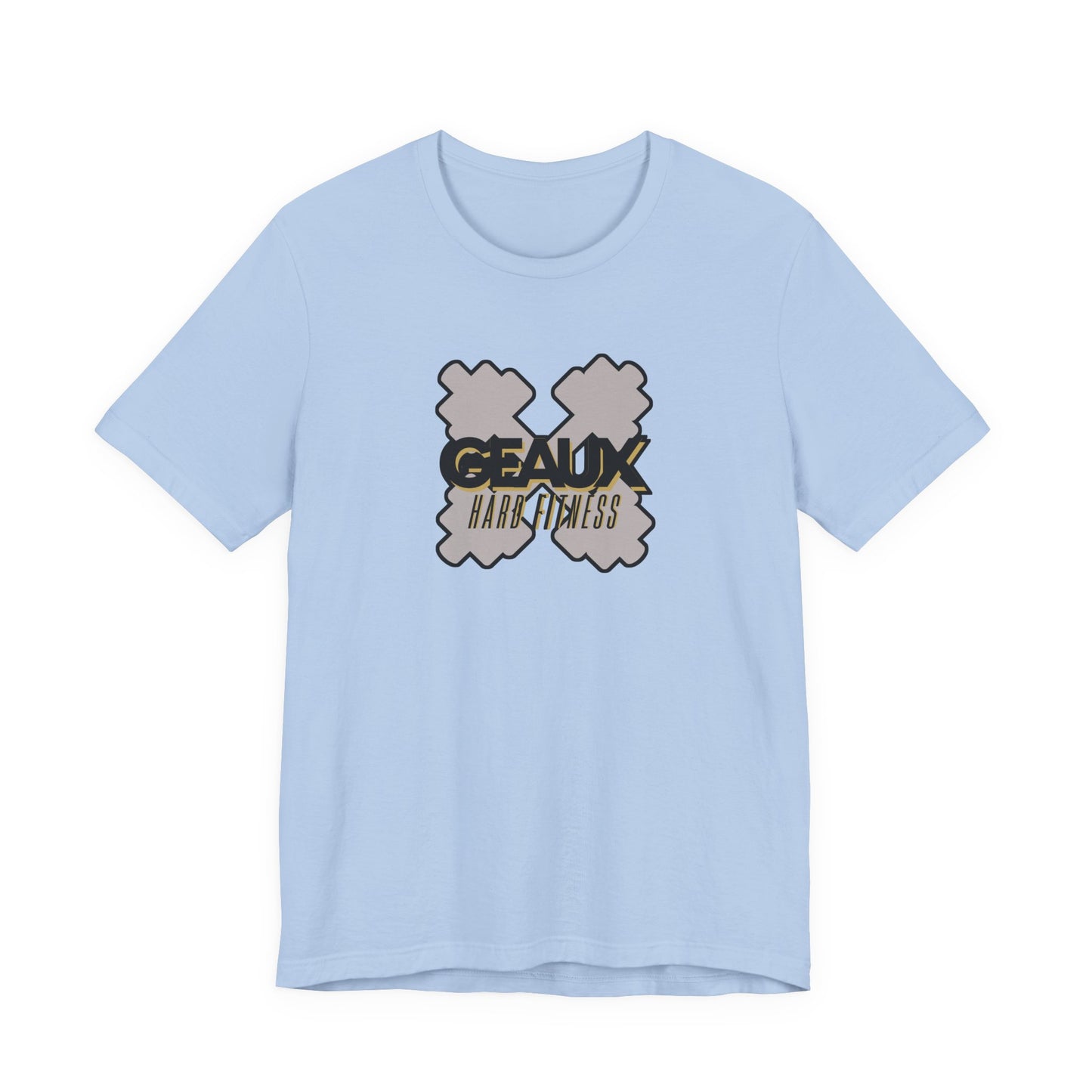 Geaux Hard Fit Unisex Jersey Short Sleeve Tee