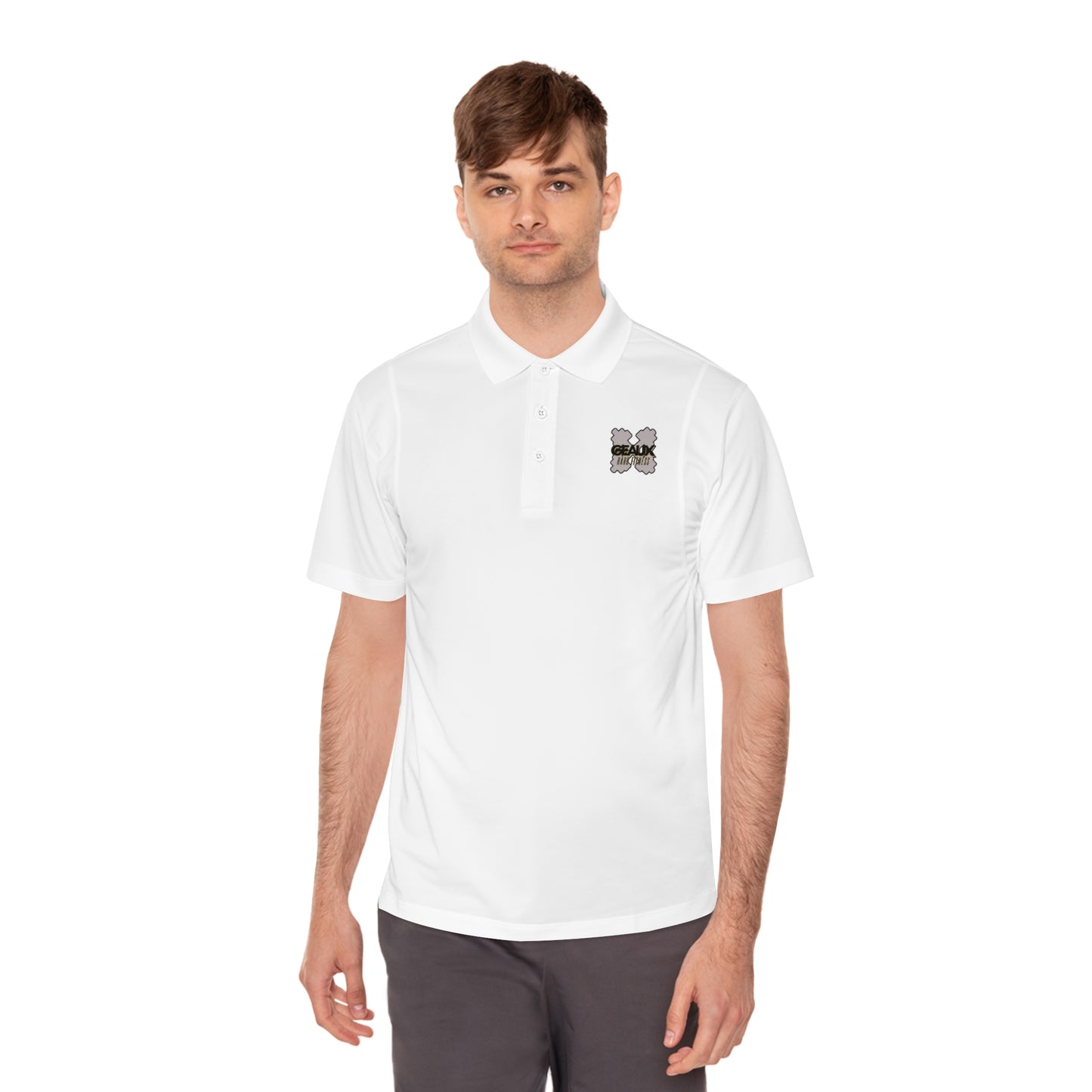 Geaux Hard Men's Golf Polo Shirt