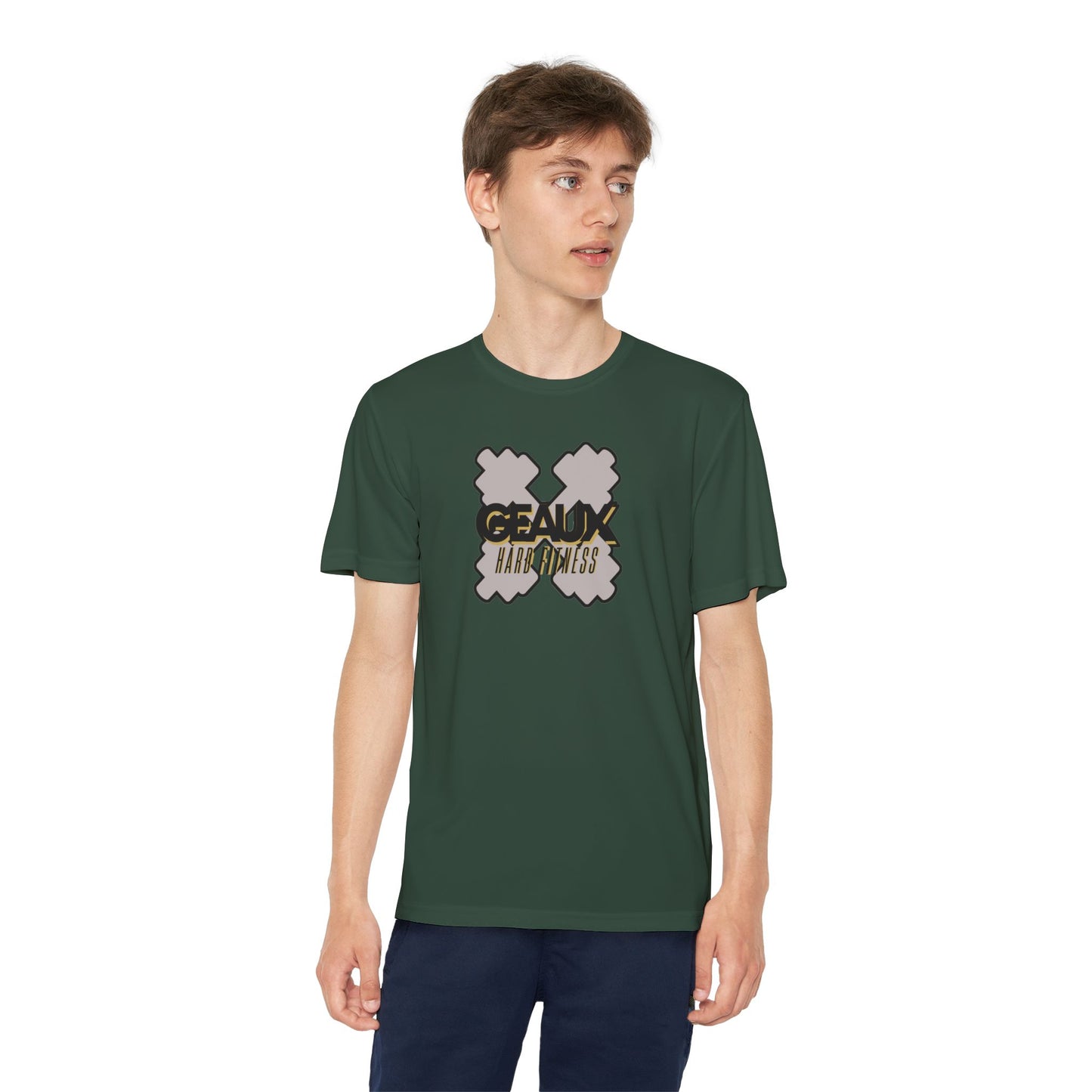 Geaux Hard Fit Youth Tee