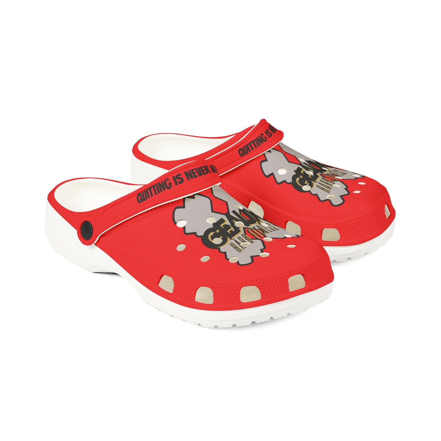Geaux Hard Foam Rubber Clogs, Stylish Comfortable Footwear, Perfect for Summer, Casual Wear, Gift for All Ages