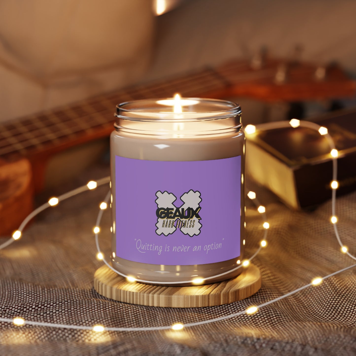 Scented Candles - Geaux Hard Fitness Motivation
